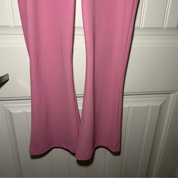 Zara Pink Pull-On Flared Dress Pants Size Large - Picture 3 of 9
